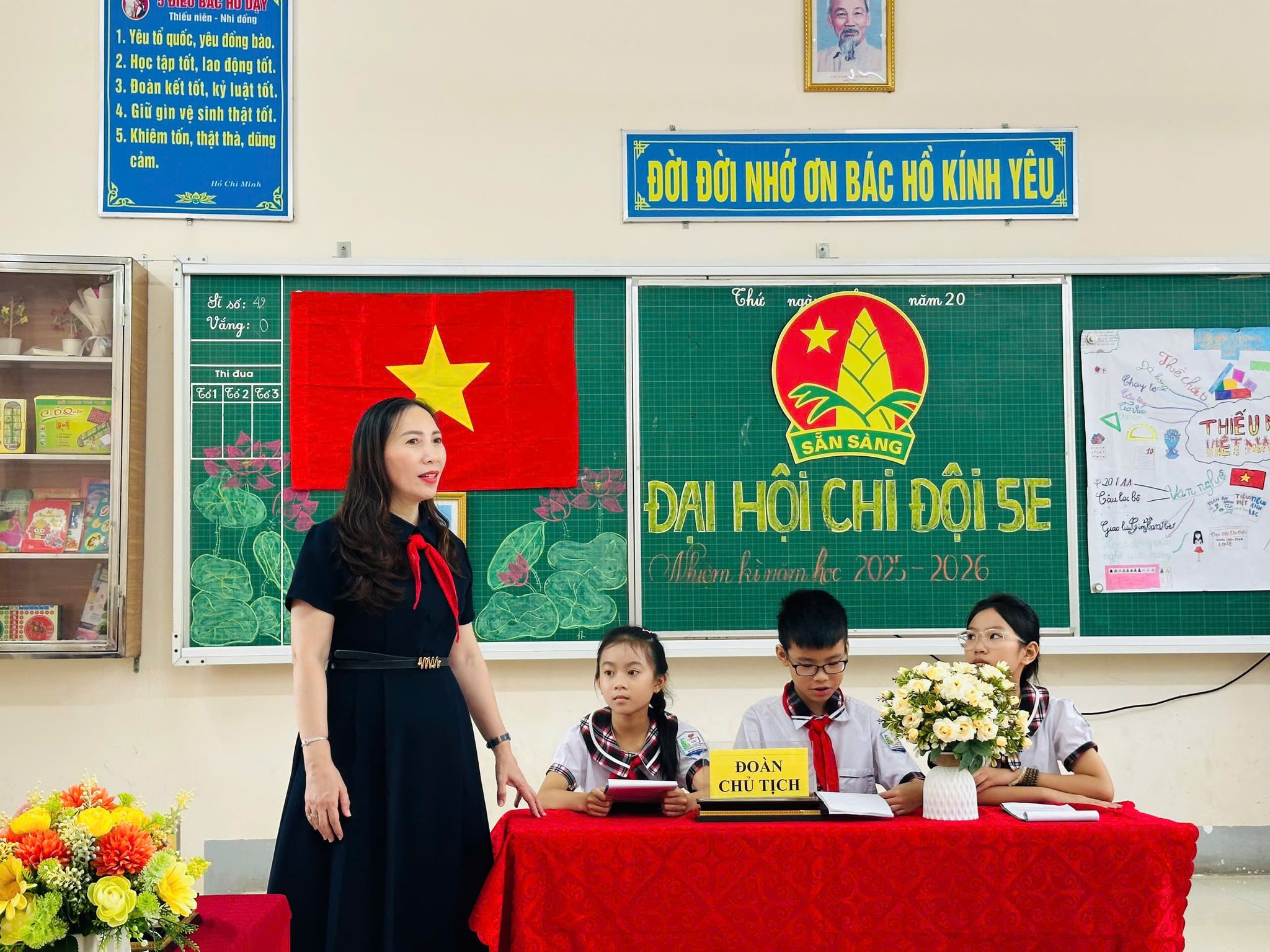 Đại hội chi Đội mẫu nhiệm kỳ - năm học 2025-2026