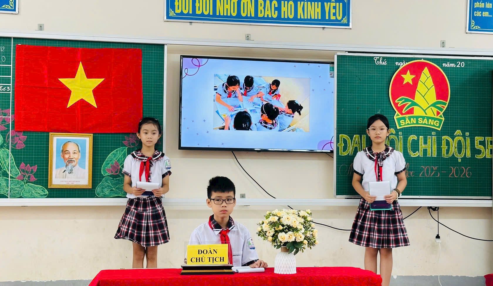 Đại hội chi Đội mẫu nhiệm kỳ - năm học 2025-2026