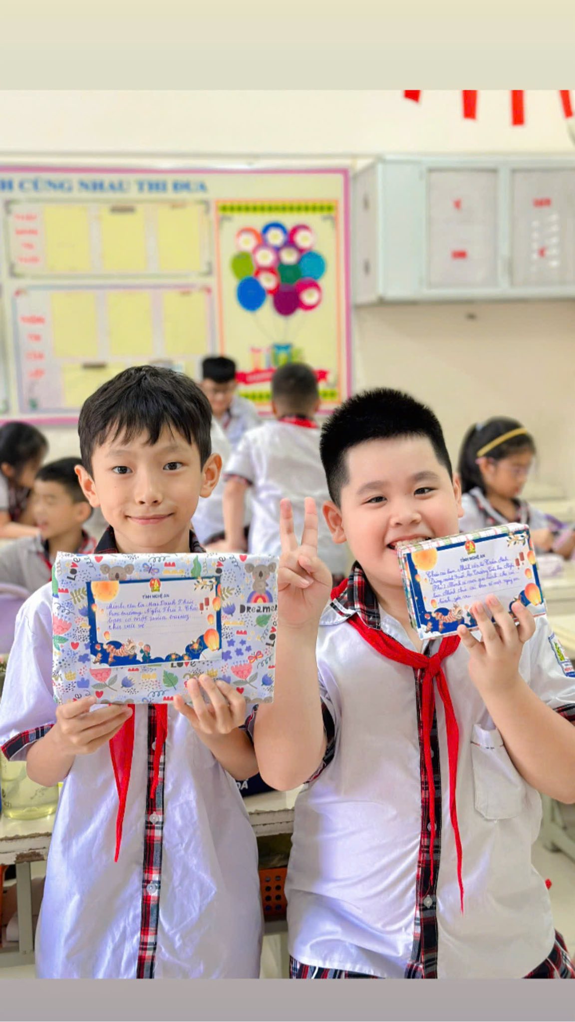 TRƯỜNG TIỂU HỌC NGHI PHÚ 2 PHÁT ĐỘNG CHƯƠNG TRÌNH “GÓI TRĂNG TRAO EM”