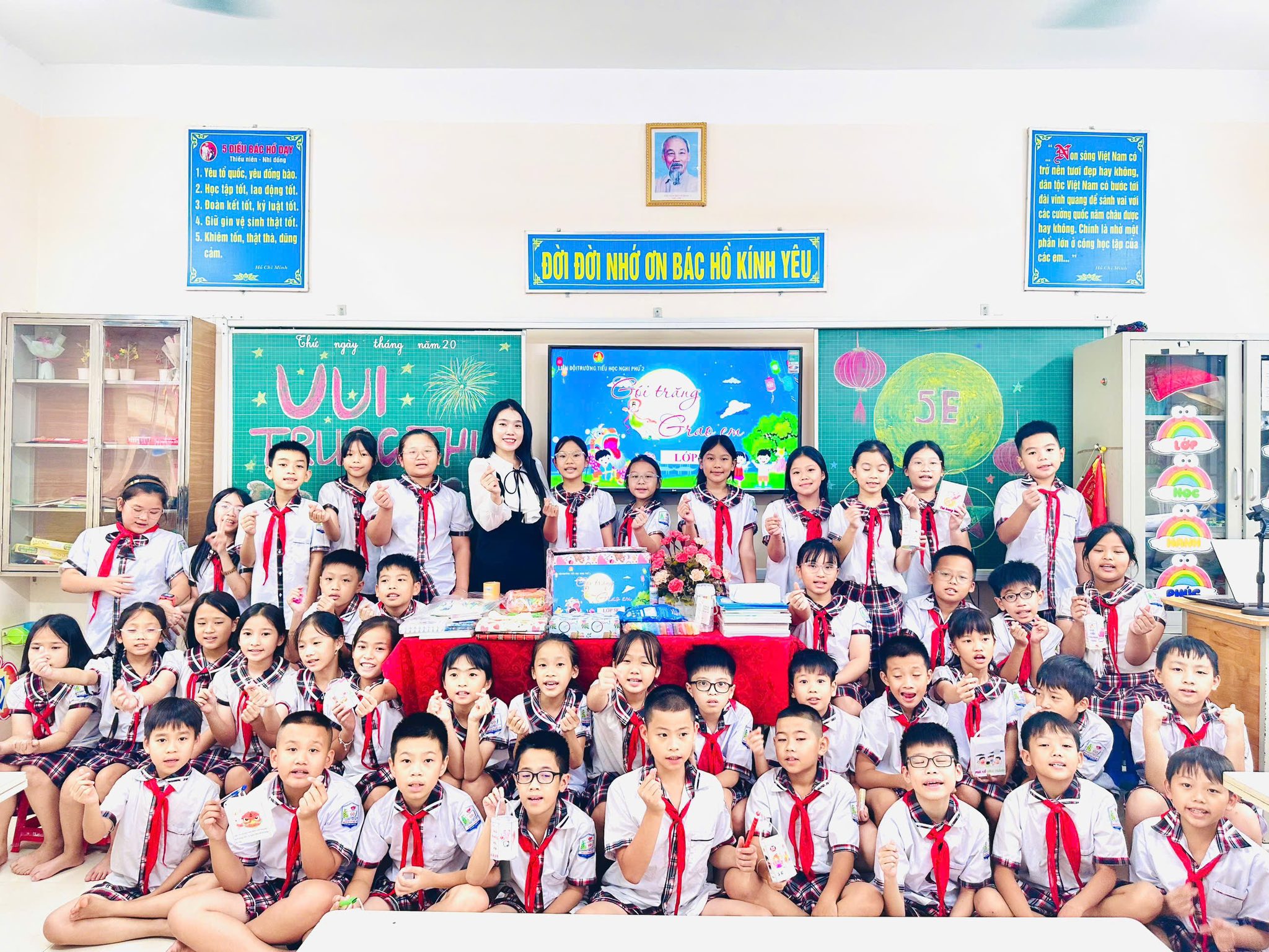 TRƯỜNG TIỂU HỌC NGHI PHÚ 2 PHÁT ĐỘNG CHƯƠNG TRÌNH “GÓI TRĂNG TRAO EM”