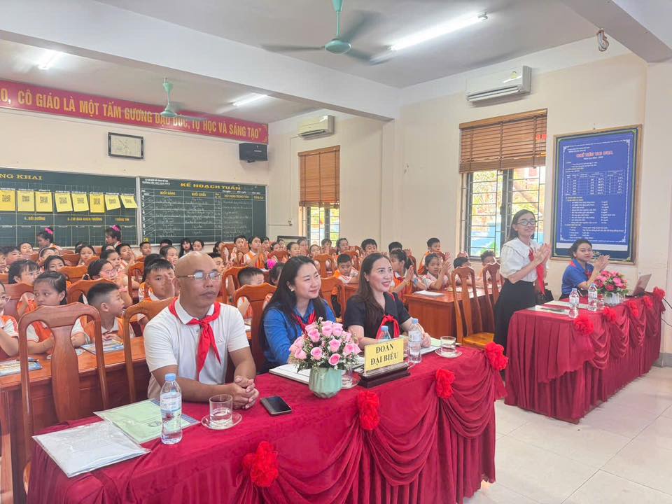 ĐẠI HỘI LIÊN ĐỘI NHIỆM KỲ NĂM HỌC 2025 - 2026