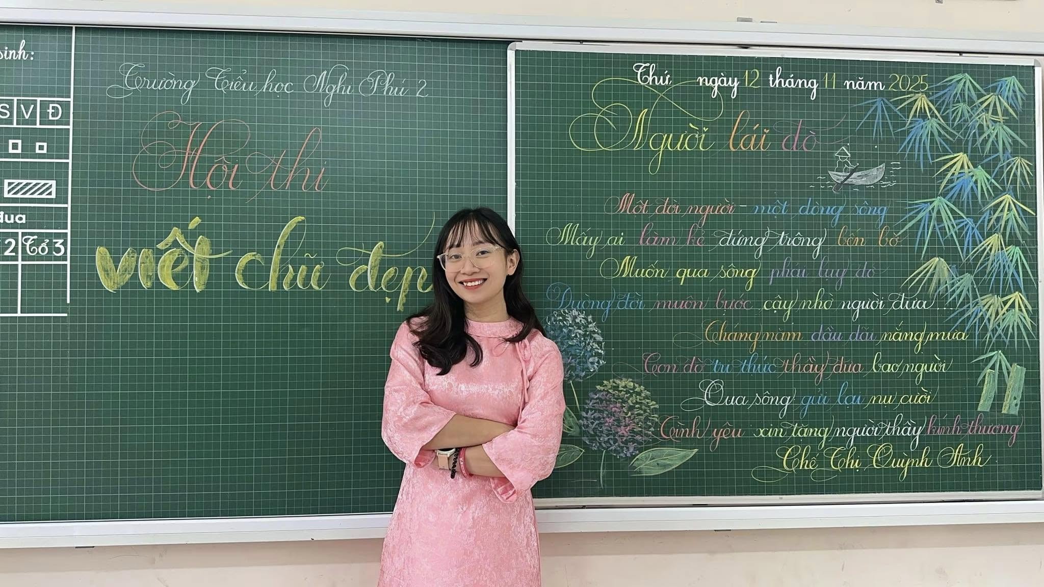 ✍️ HỘI THI GIÁO VIÊN VIẾT CHỮ ĐẸP CẤP TRƯỜNG