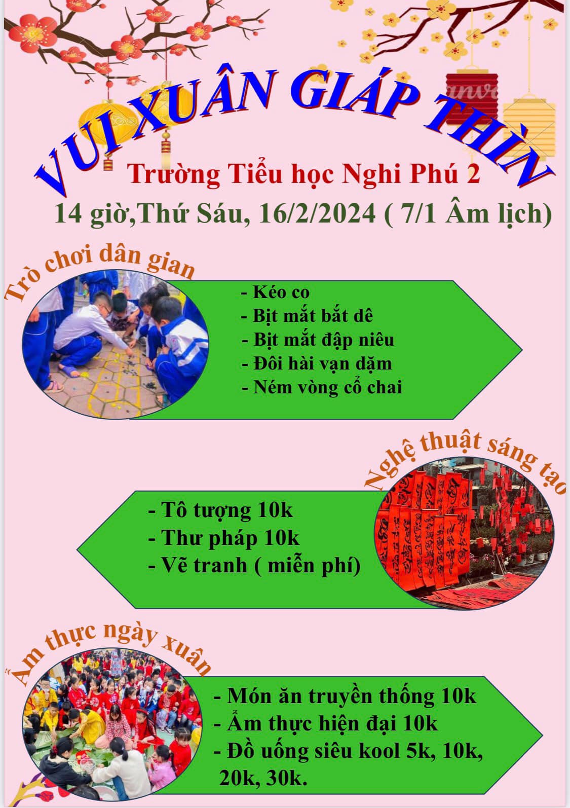 VUI XUÂN GIÁP THÌN 2024