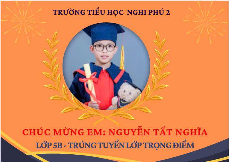 TỰ HÀO HỌC SINH TRƯỜNG TIỂU HỌC NGHI PHÚ 2 ĐẬU VÀO TRƯỜNG THSC ĐẶNG THAI MAI