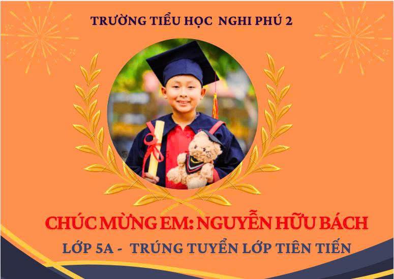TỰ HÀO HỌC SINH TRƯỜNG TIỂU HỌC NGHI PHÚ 2 ĐẬU VÀO TRƯỜNG THSC ĐẶNG THAI MAI