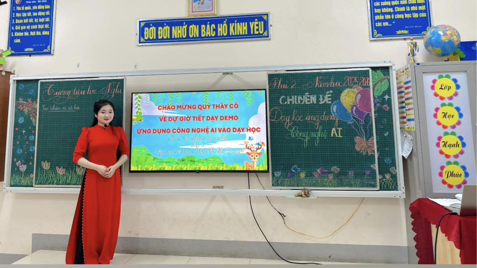 CHUYÊN ĐỀ: DẠY HỌC DEMO ỨNG DỤNG CÔNG NGHỆ AI