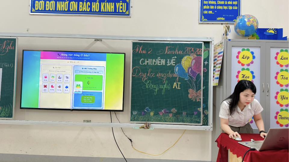 CHUYÊN ĐỀ: DẠY HỌC DEMO ỨNG DỤNG CÔNG NGHỆ AI