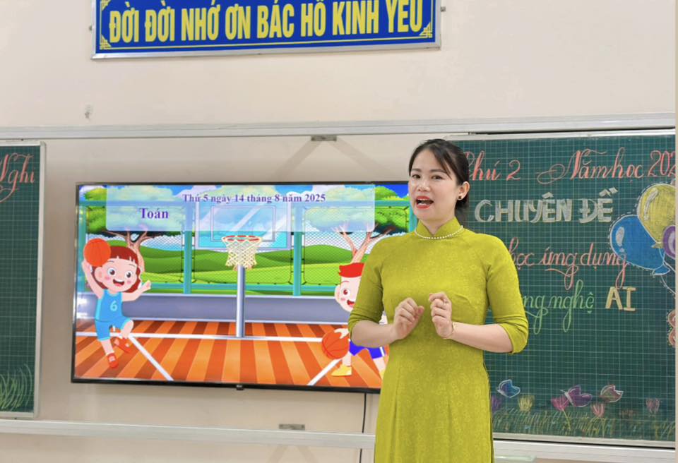 CHUYÊN ĐỀ: DẠY HỌC DEMO ỨNG DỤNG CÔNG NGHỆ AI