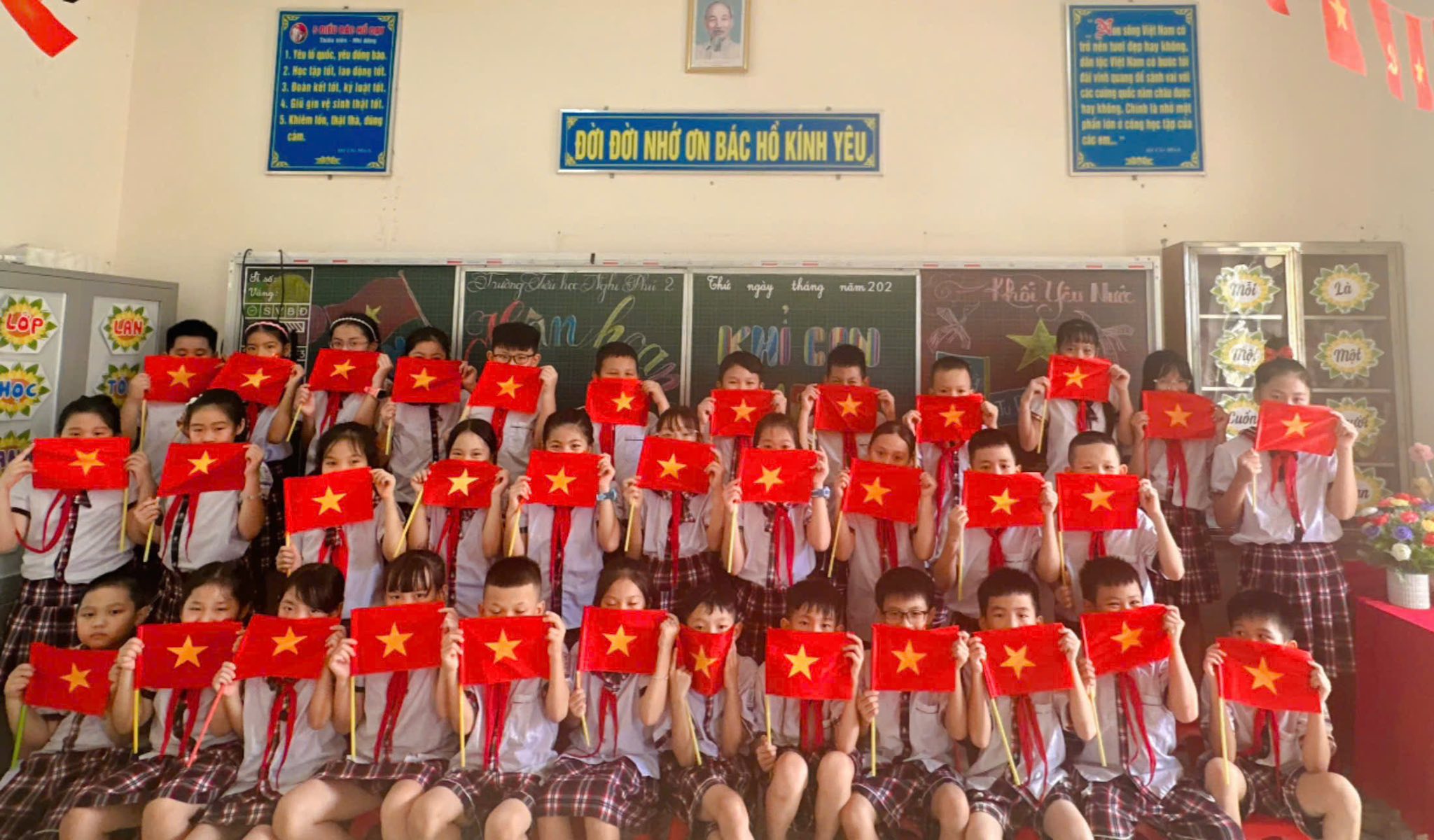 TRƯỜNG TIỂU HỌC NGHI PHÚ 2 HÂN HOAN NGÀY TỰU TRƯỜNG - NĂM HỌC 2025 – 2026