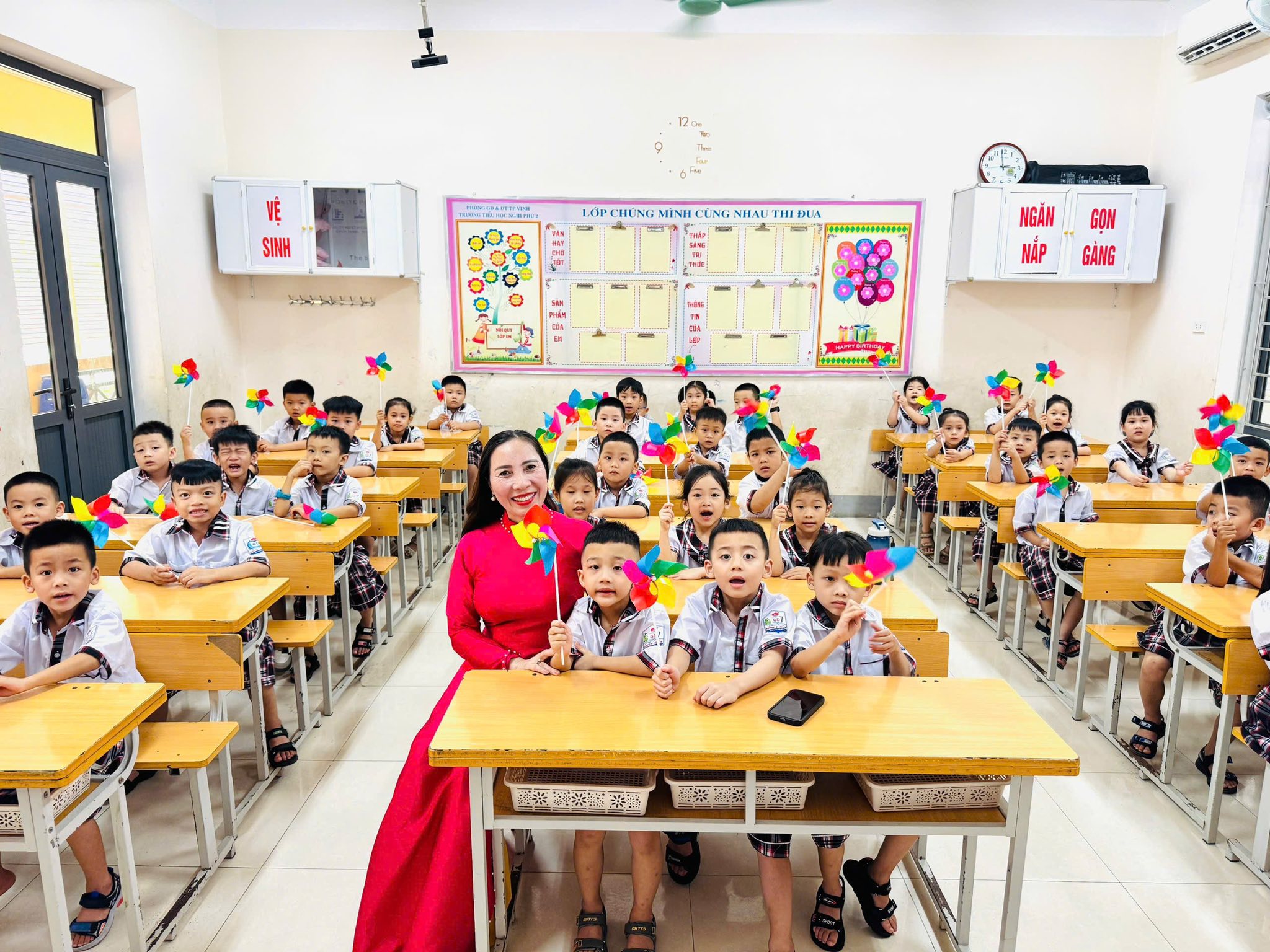 TRƯỜNG TIỂU HỌC NGHI PHÚ 2 HÂN HOAN NGÀY TỰU TRƯỜNG - NĂM HỌC 2025 – 2026