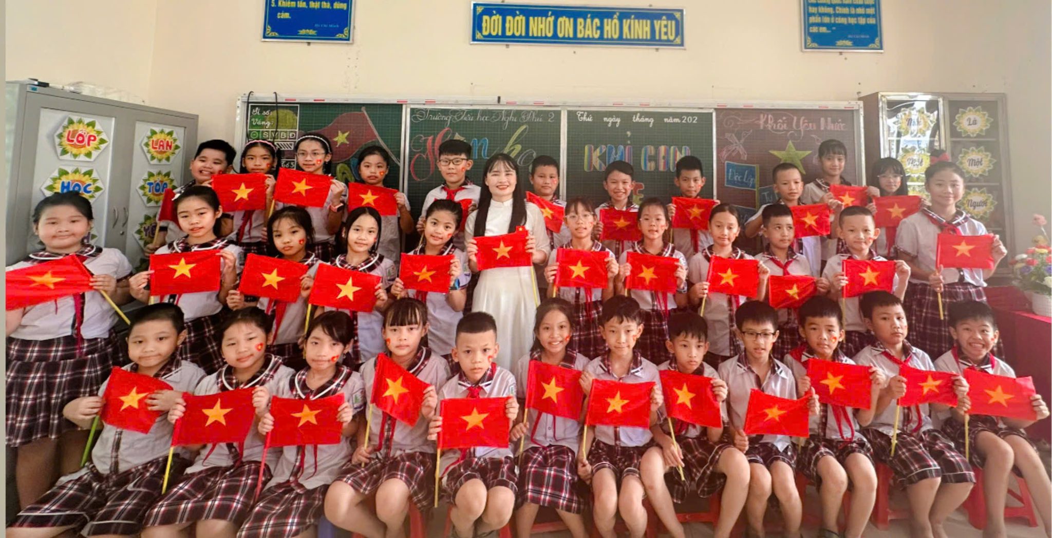 TRƯỜNG TIỂU HỌC NGHI PHÚ 2 HÂN HOAN NGÀY TỰU TRƯỜNG - NĂM HỌC 2025 – 2026