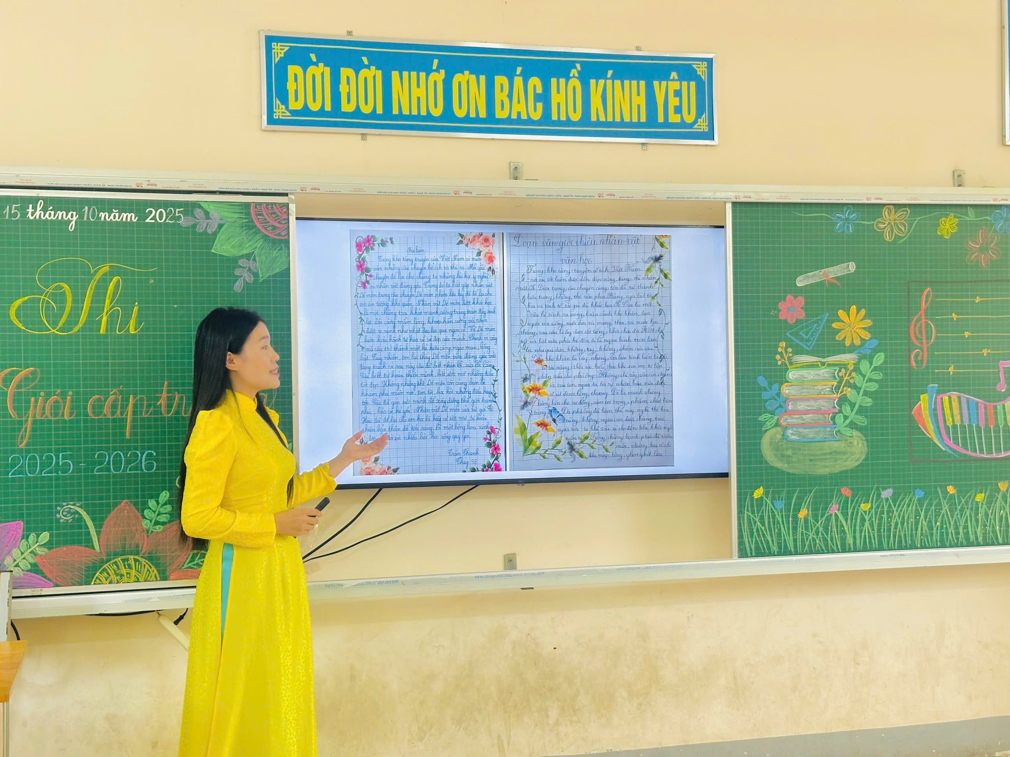 HỘI THI GIÁO VIÊN DẠY GIỎI CẤP TRƯỜNG – SÂN CHƠI CHUYÊN MÔN, CHÀO MỪNG NGÀY PHỤ NỮ VIỆT NAM 20/10