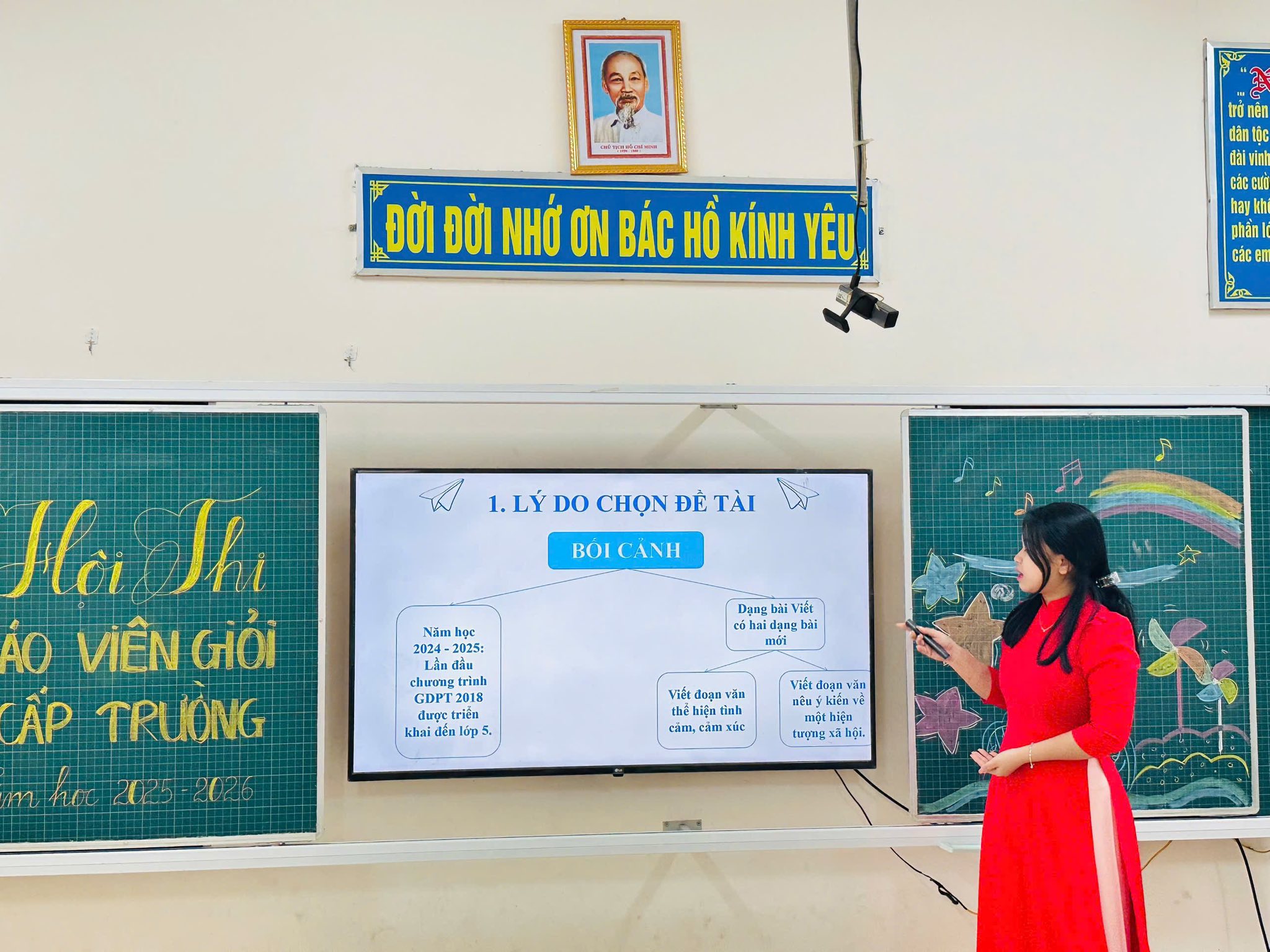 HỘI THI GIÁO VIÊN DẠY GIỎI CẤP TRƯỜNG – SÂN CHƠI CHUYÊN MÔN, CHÀO MỪNG NGÀY PHỤ NỮ VIỆT NAM 20/10