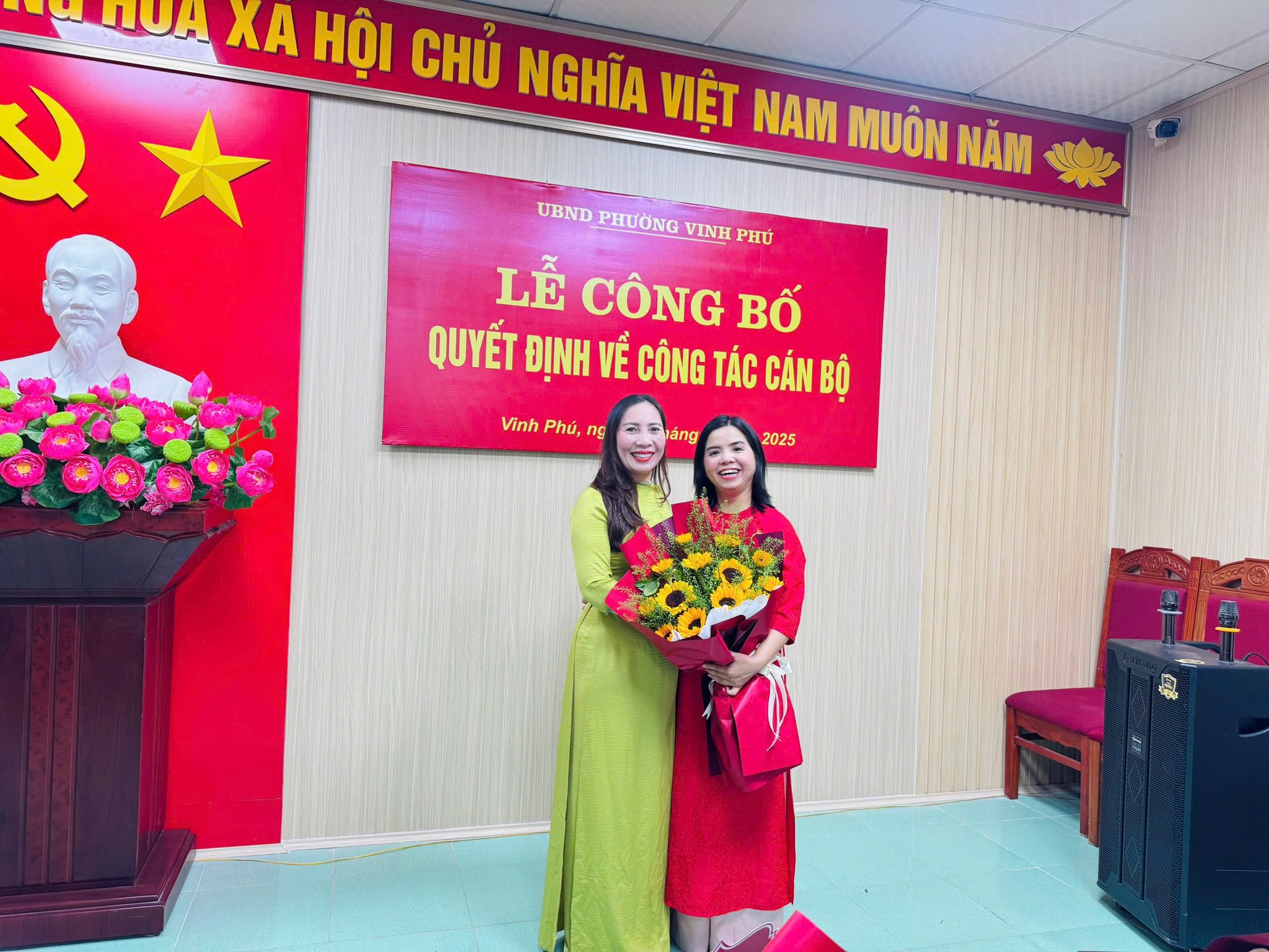 🎉 CHÚC MỪNG CÔ TRẦN THỊ THU BÌNH ĐƯỢC BỔ NHIỆM GIỮ CHỨC VỤ PHÓ HIỆU TRƯỞNG TRƯỜNG TIỂU HỌC NGHI PHÚ 1 🎉
