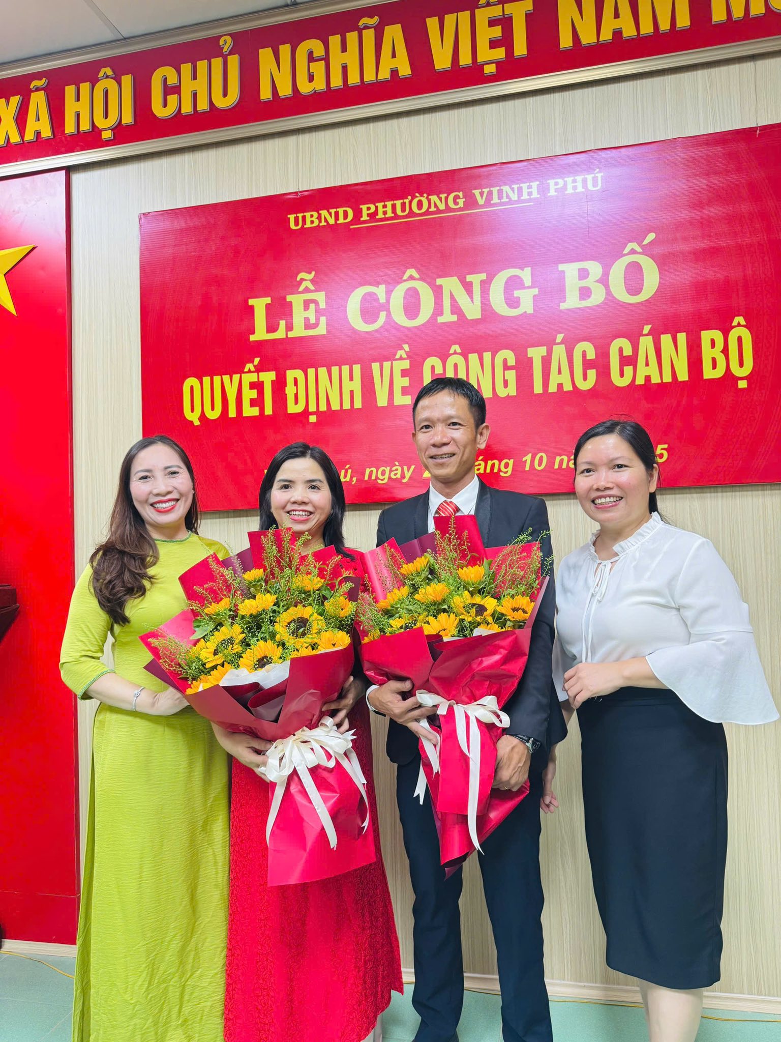 🎉 CHÚC MỪNG CÔ TRẦN THỊ THU BÌNH ĐƯỢC BỔ NHIỆM GIỮ CHỨC VỤ PHÓ HIỆU TRƯỞNG TRƯỜNG TIỂU HỌC NGHI PHÚ 1 🎉