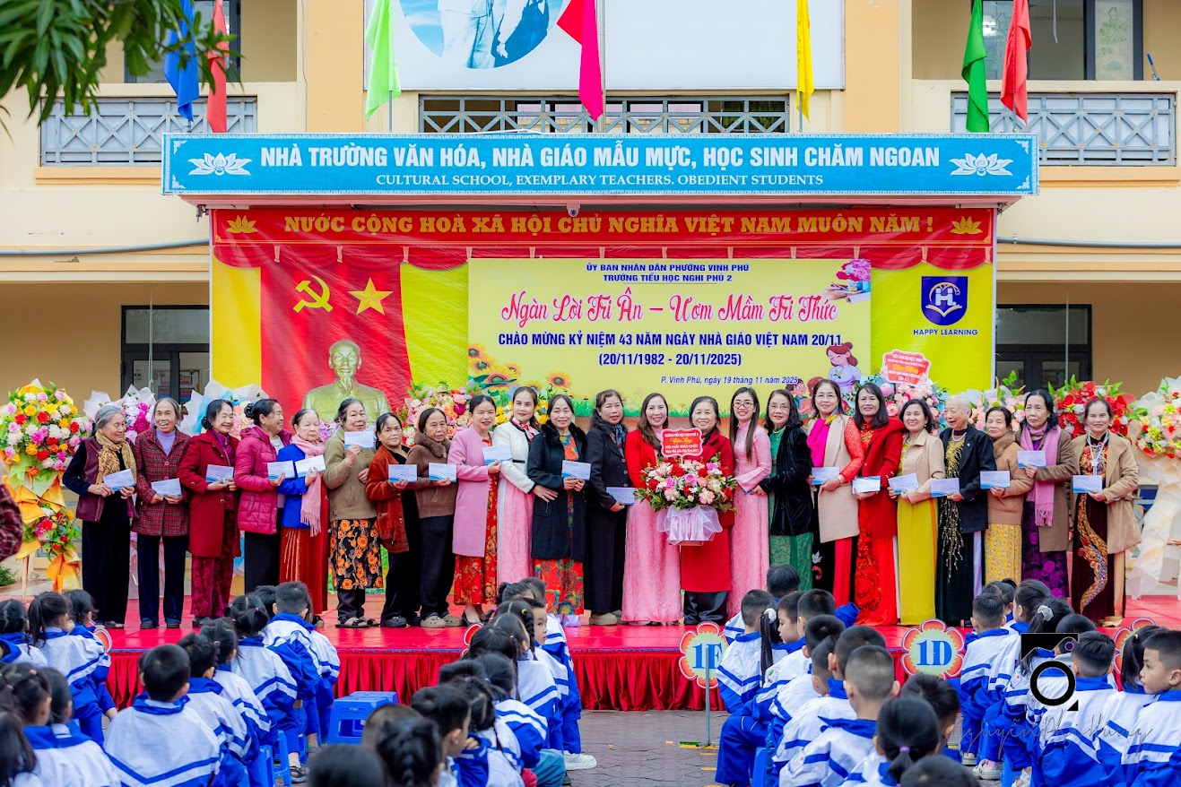 💐💐💐 NGÀN LỜI TRI ÂN – ƯƠM MẦM TRI THỨC 💐💐💐 TRƯỜNG TIỂU HỌC NGHI PHÚ 2 – CHÀO MỪNG NGÀY NHÀ GIÁO VIỆT NAM 20/11