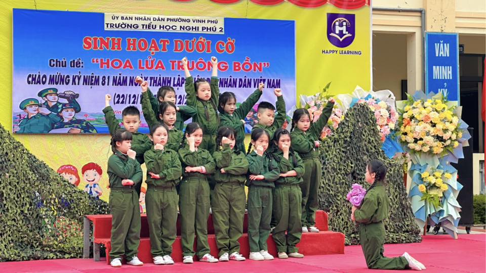 🎊TIẾT SINH HOẠT DƯỚI CỜ CHỦ ĐỀ “HOA LỬA TRUÔNG BỒN” KỶ NIỆM 81 NĂM NGÀY THÀNH LẬP QUÂN ĐỘI NHÂN DÂN VIỆT NAM (22/12/1944 – 22/12/2025) 🎊