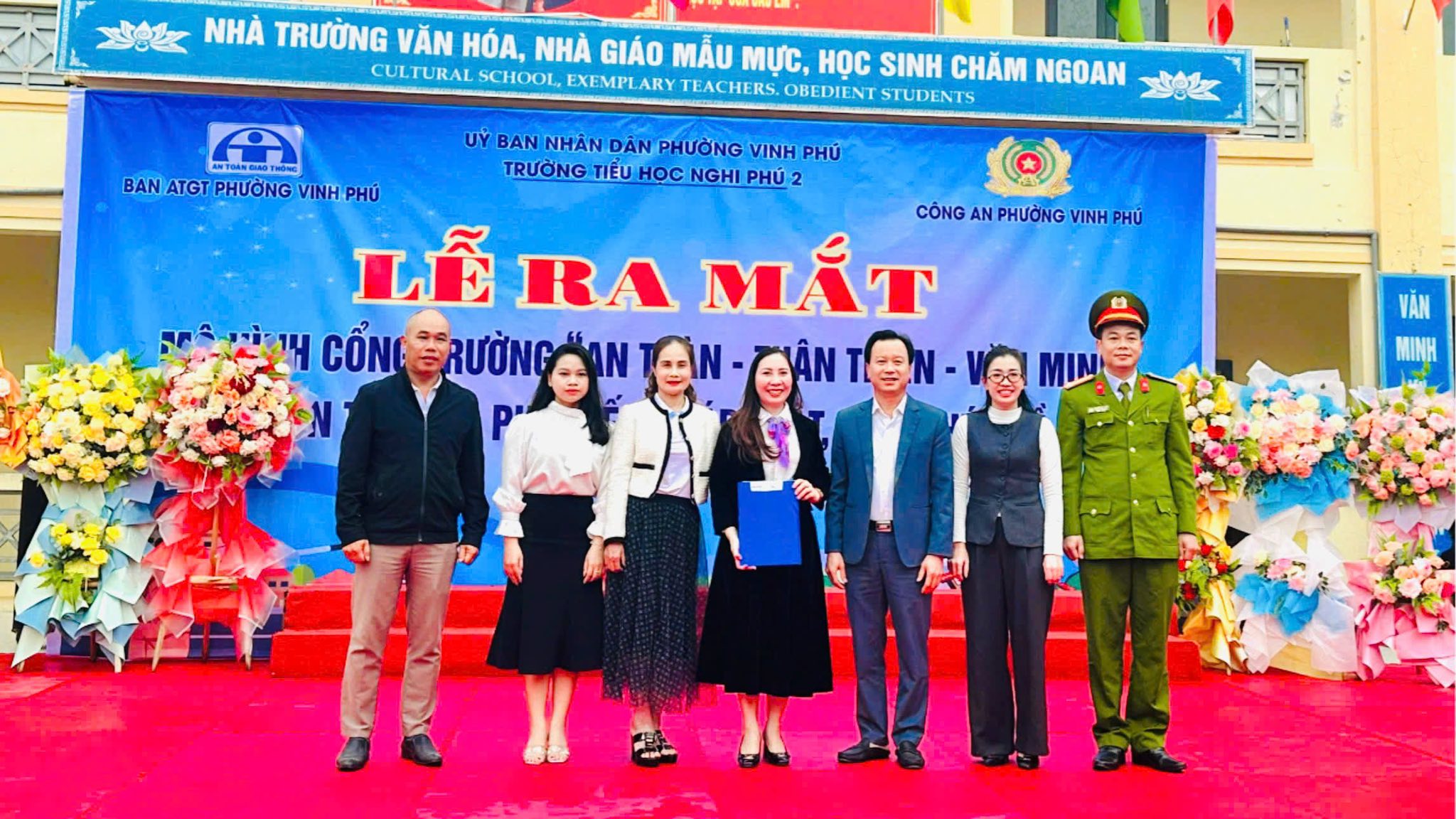 🚦LỄ RA MẮT MÔ HÌNH “CỔNG TRƯỜNG AN TOÀN – THÂN THIỆN – VĂN MINH”.🚦