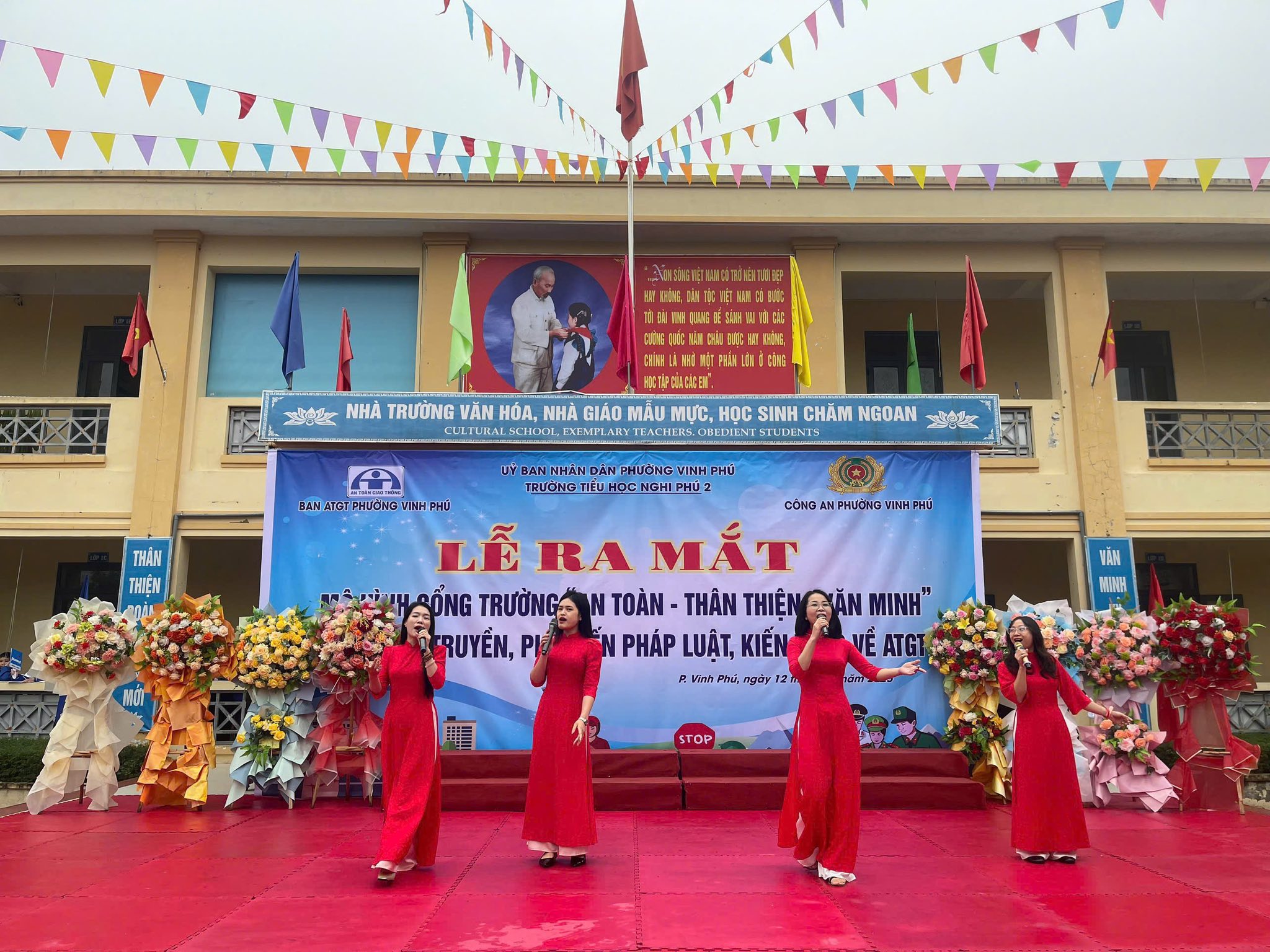 🚦LỄ RA MẮT MÔ HÌNH “CỔNG TRƯỜNG AN TOÀN – THÂN THIỆN – VĂN MINH”.🚦