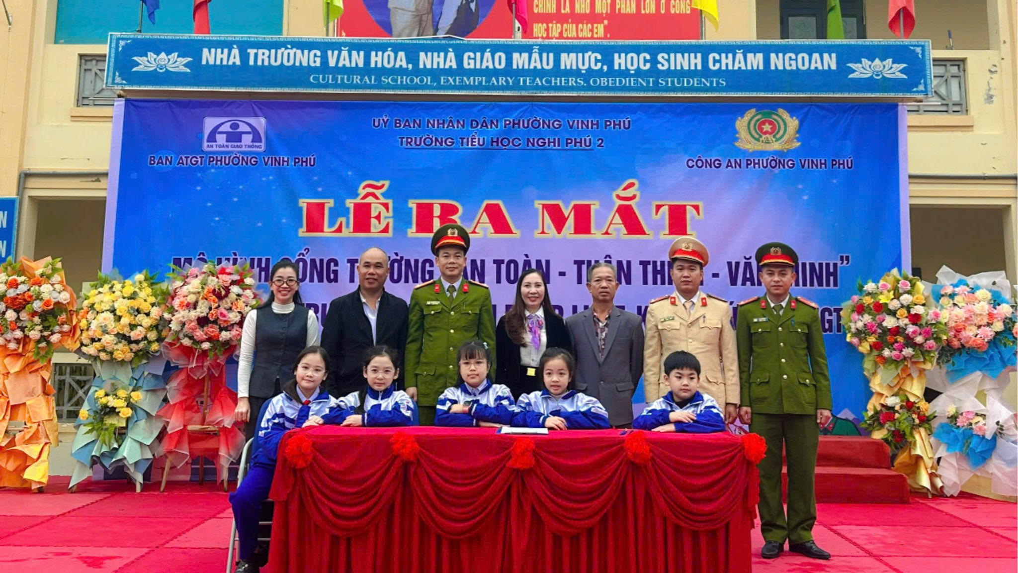 🚦LỄ RA MẮT MÔ HÌNH “CỔNG TRƯỜNG AN TOÀN – THÂN THIỆN – VĂN MINH”.🚦