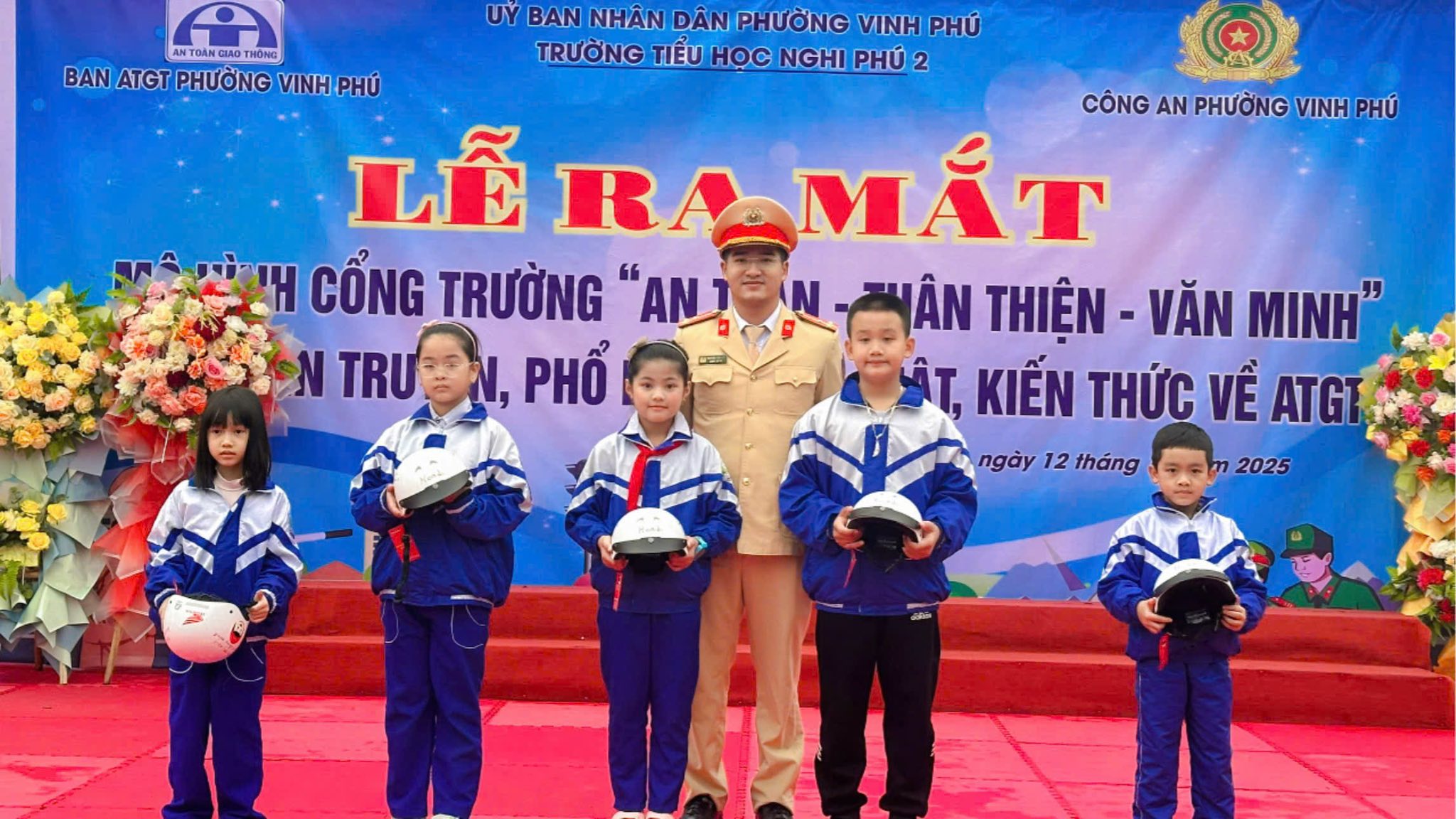 🚦LỄ RA MẮT MÔ HÌNH “CỔNG TRƯỜNG AN TOÀN – THÂN THIỆN – VĂN MINH”.🚦