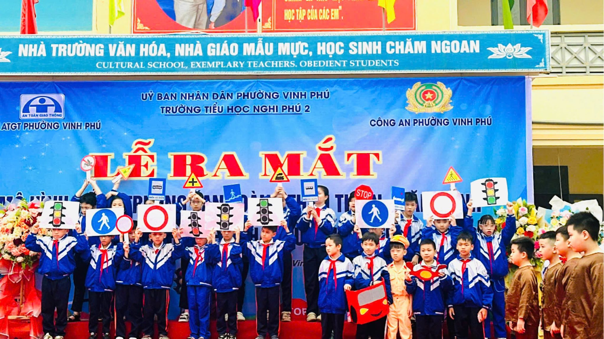 🚦LỄ RA MẮT MÔ HÌNH “CỔNG TRƯỜNG AN TOÀN – THÂN THIỆN – VĂN MINH”.🚦