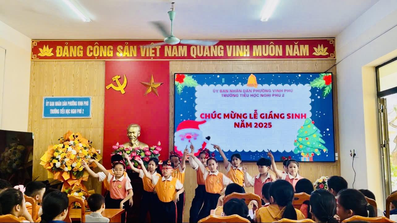 ✨🎄CHÚC MỪNG LỄ GIÁNG SINH AN LÀNH – TRƯỜNG TIỂU HỌC NGHI PHÚ 2 ✨🎄