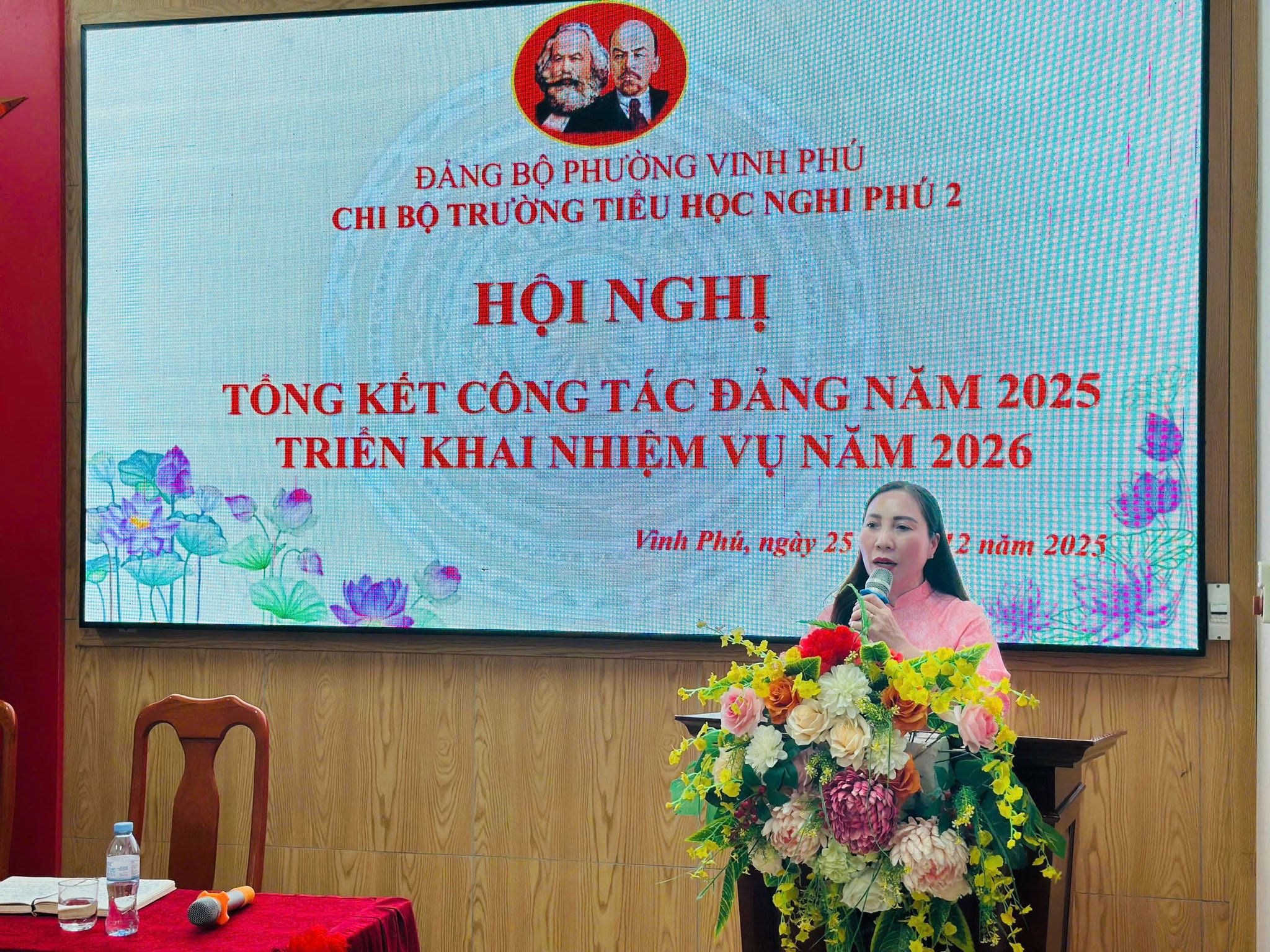 🌟TRƯỜNG TIỂU HỌC NGHI PHÚ 2 TỔ CHỨC HỘI NGHỊ TỔNG KẾT CÔNG TÁC ĐẢNG NĂM 2025, TRIỂN KHAI NHIỆM VỤ NĂM 2026 🌟🌟TRƯỜNG TIỂU HỌC NGHI PHÚ 2 TỔ CHỨC HỘI NGHỊ TỔNG KẾT CÔNG TÁC ĐẢNG NĂM 2025, TRIỂN KHAI NHIỆM VỤ NĂM 2026 🌟