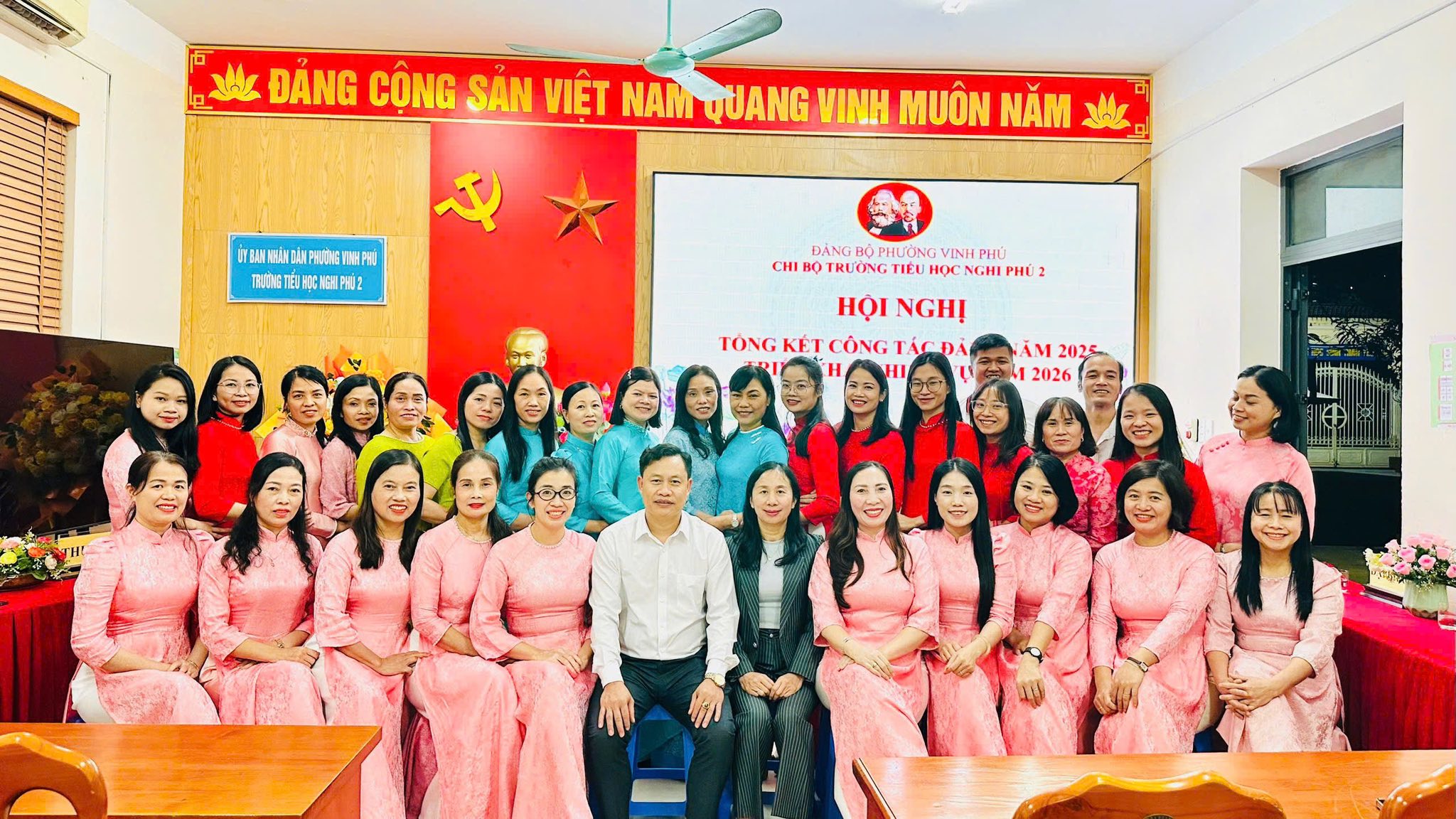 🌟TRƯỜNG TIỂU HỌC NGHI PHÚ 2 TỔ CHỨC HỘI NGHỊ TỔNG KẾT CÔNG TÁC ĐẢNG NĂM 2025, TRIỂN KHAI NHIỆM VỤ NĂM 2026 🌟🌟TRƯỜNG TIỂU HỌC NGHI PHÚ 2 TỔ CHỨC HỘI NGHỊ TỔNG KẾT CÔNG TÁC ĐẢNG NĂM 2025, TRIỂN KHAI NHIỆM VỤ NĂM 2026 🌟