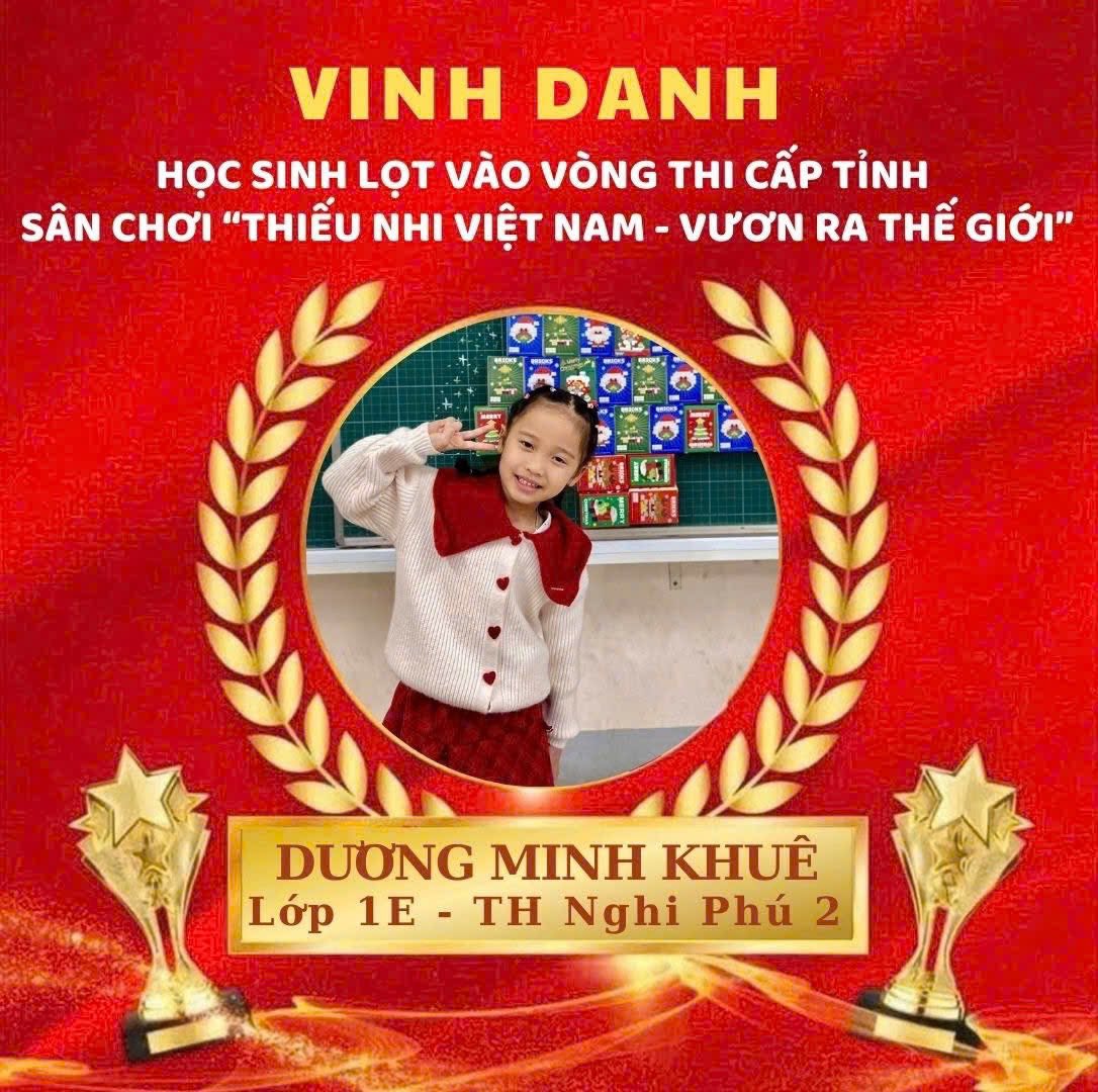 “Thiếu nhi Việt Nam – Vươn ra thế giới”!