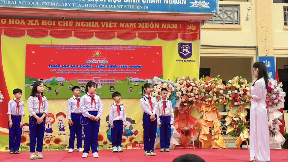 SINH HOẠT DƯỚI CỜ – CHỦ ĐỀ “THIẾU NHI VUI KHỎE – TIẾN BƯỚC LÊN ĐOÀN”💐