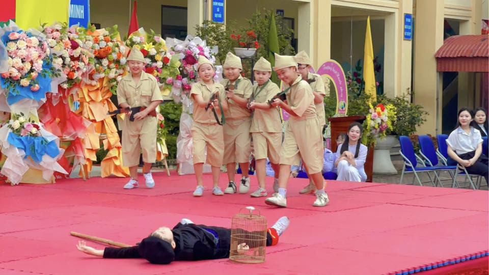 SINH HOẠT DƯỚI CỜ – CHỦ ĐỀ “THIẾU NHI VUI KHỎE – TIẾN BƯỚC LÊN ĐOÀN”💐