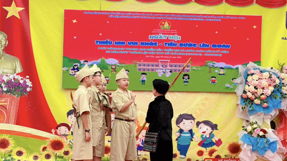 SINH HOẠT DƯỚI CỜ – CHỦ ĐỀ “THIẾU NHI VUI KHỎE – TIẾN BƯỚC LÊN ĐOÀN”💐