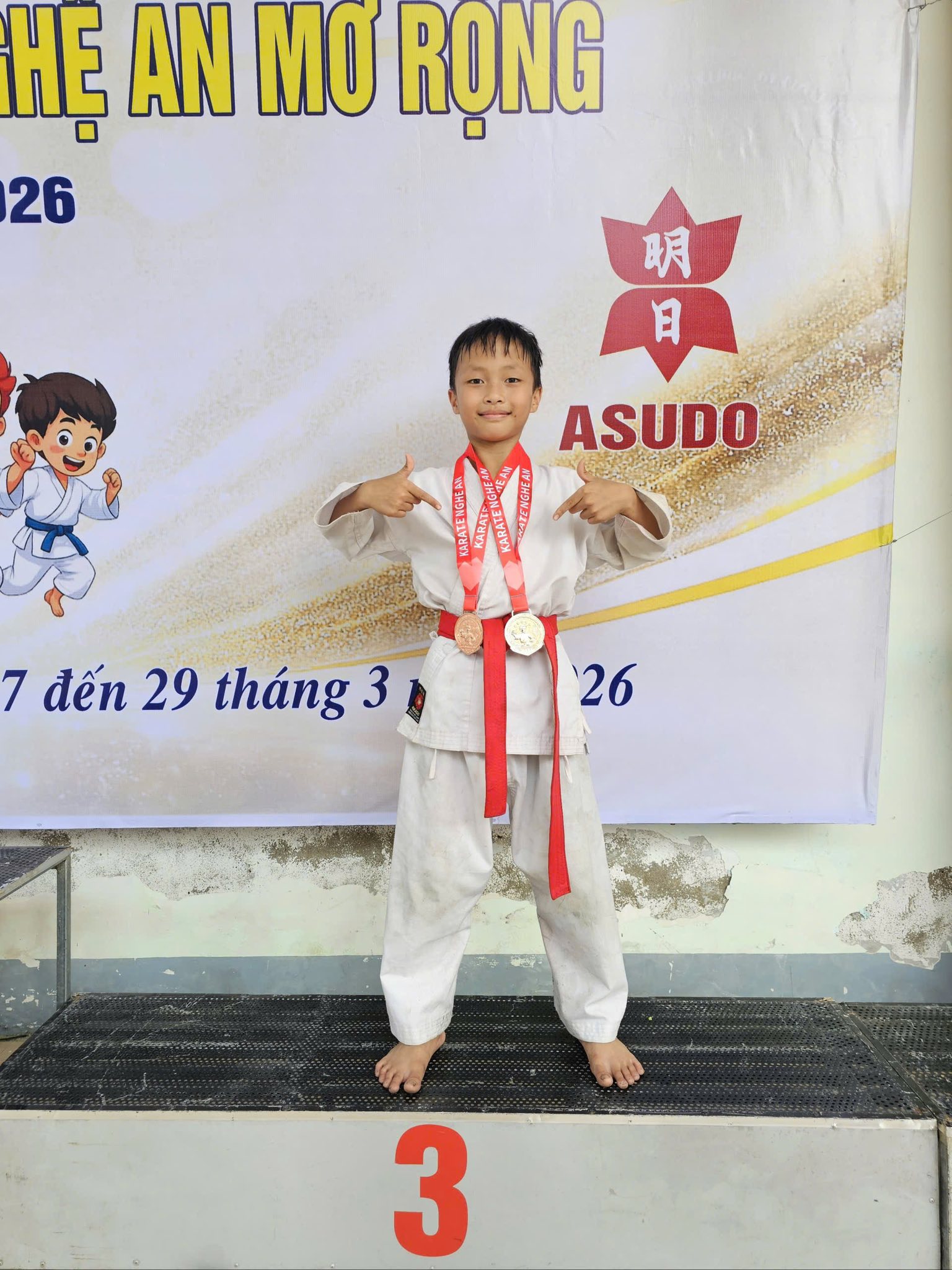 🎉TỰ HÀO CÁC VĐV THAM GIA GIẢI KARATE TRẺ NGHỆ AN MỞ RỘNG LẦN THỨ IX NĂM 2026 🎉